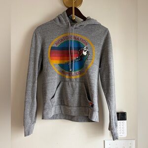Aviator Nation Aspen Pullover Hoodie Sweatshirt Small